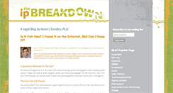 Desktop Screenshot of ipbreakdown.com